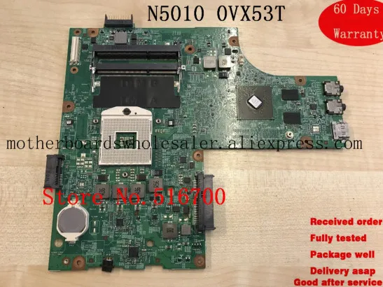 Материнская плата для Dell Inspiron 15R N5010 материнская 48 4hh01. 011 VX53T 0VX53T | Компьютеры и офис