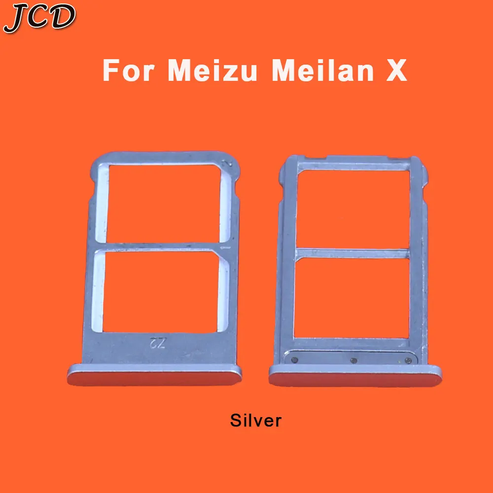 

JCD New SIM Card Tray Holder Slot Adapter for Meizu Meilan X Replacement Parts