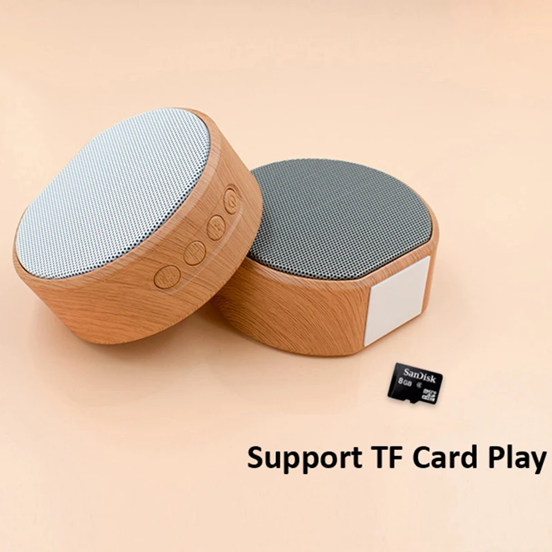 Bluetooth-Колонка A60 под дерево с поддержкой TF-карты Aux | Электроника