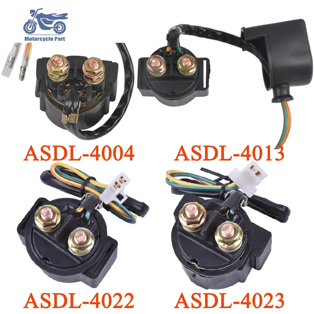 

12V Motorcycle Starter Relay Solenoid Ignition Switch For Kawasaki KLT200 DUCSTER KZ200 KZ250 CSR LTD KLT250 KLT KZ 200 250
