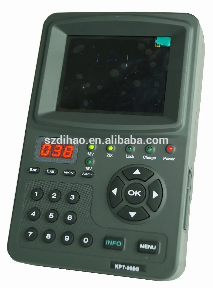 

DIHAO Tech KPT-968G satlink KPT968G sat finder meter, HD satellite finder meter for DVB-S & DVB-S2