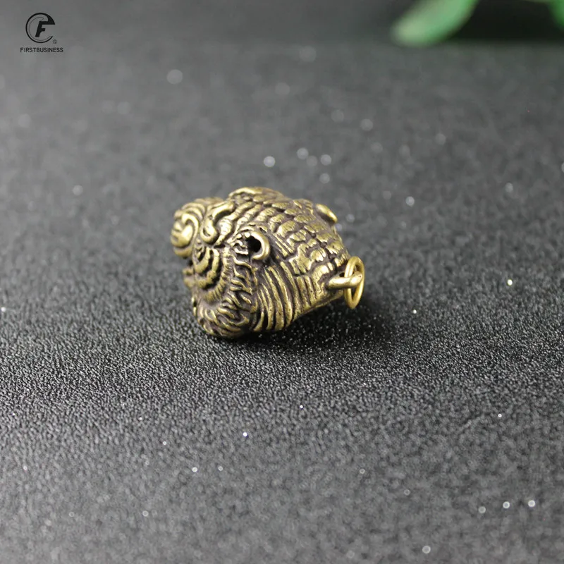 Медная голова тигра украшения для дома винтажные латунные Металлические