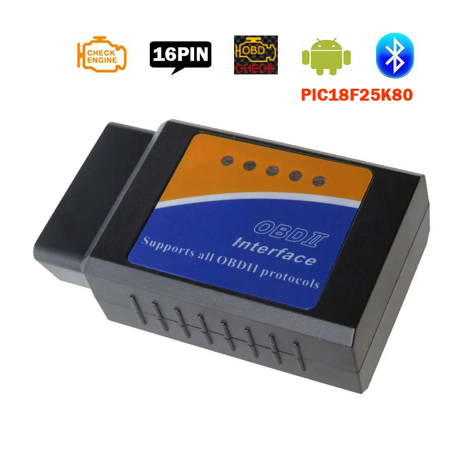 2021 Новый ELM327 Bluetooth V1.5 OBD2 автомобильный диагностический инструмент ELM 327 OBD 2 сканер