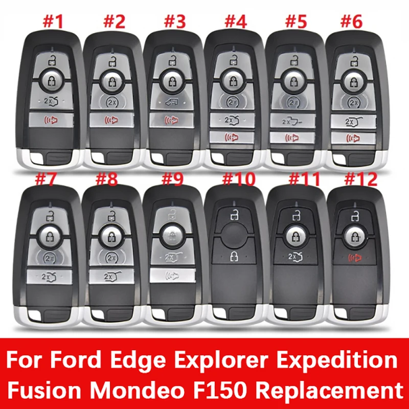Дистанционный ключ CN018109 315/434/868/902 для Ford Edge Explorer DISPATCH Fusion Mondeo F150, сменный умный БЕСКЛЮЧЕВОЙ ключ
