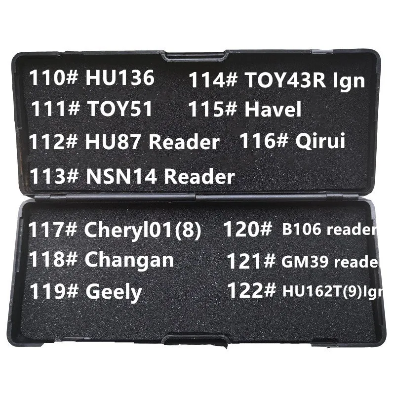 100% Оригинальный слесарный инструмент LiShi 2 в 1 B111 BW9MH CY24 DAT17 двух 4R 5 FO38 GT10 GT15 GM37 GM39 GM45