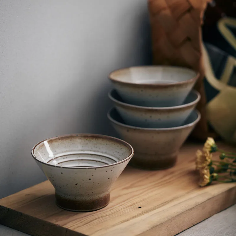 ANTOWALL ручной работы японская посуда Ретро тарелка индивидуальная креативная