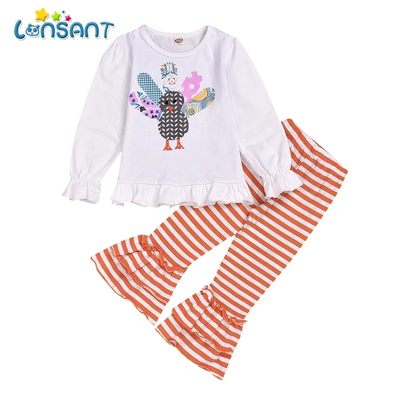 LONSANT/Рождественская Одежда для маленьких девочек топы с длинными рукавами Дня