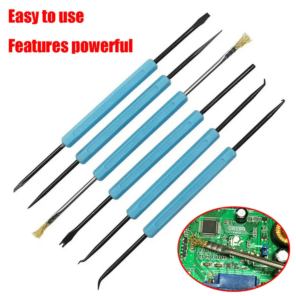 2019 Hot Desoldering Aid Tool Set Circuit Board Soldering PCB Cleaning Kit Repairing Fluxing Tools L5 #4 | Инструменты
