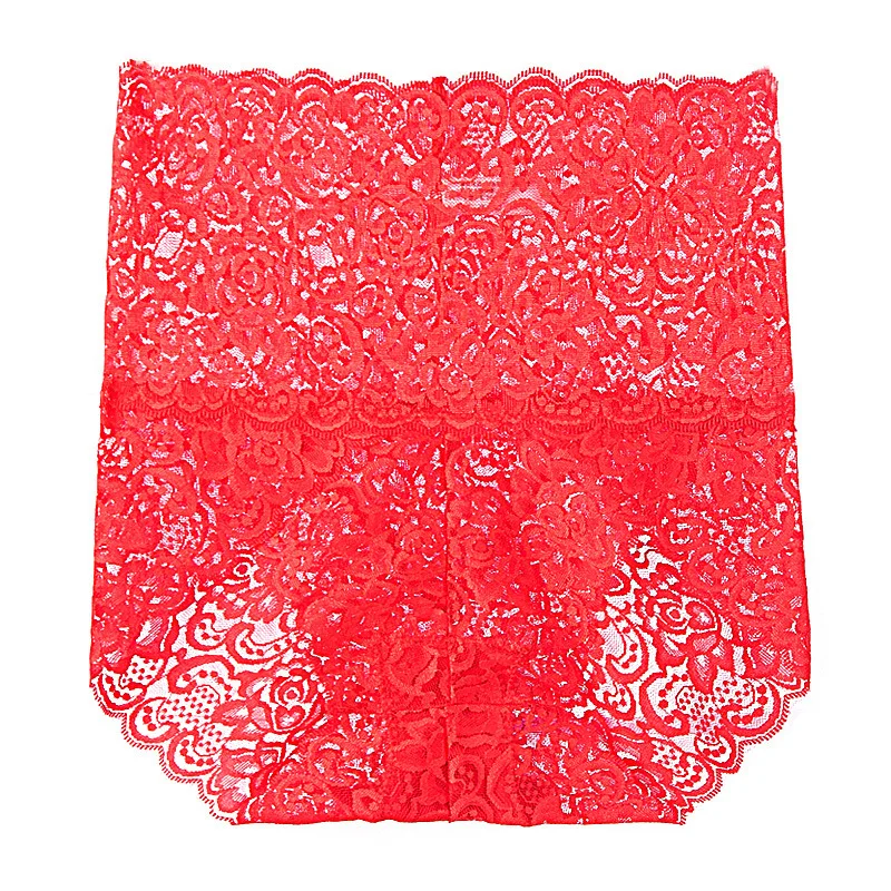 Сексуальные кружевные трусики женские с высокой талией бедра живот хлопок| |