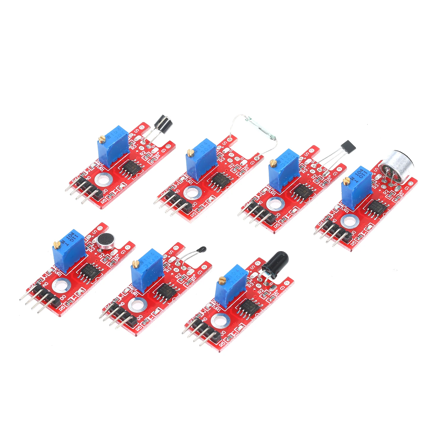 

40pcs Sensor Kit Compatible 40-in-1 Sensor Module Kit
