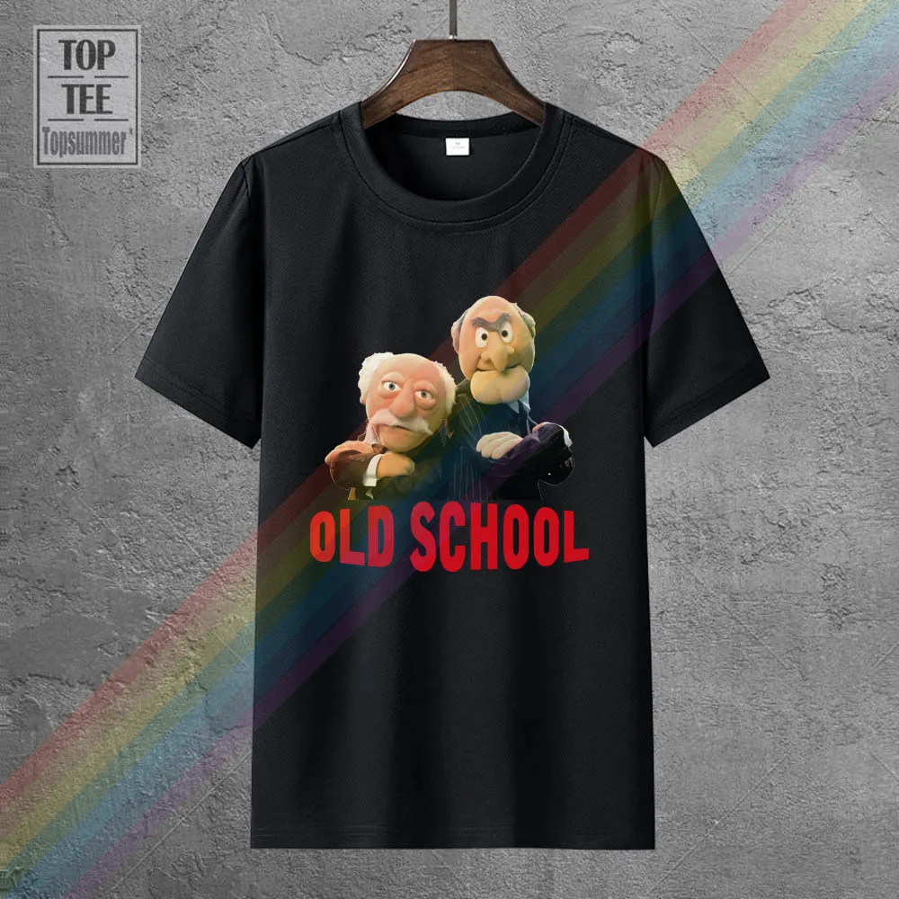 

Men T Shirt Muppets Grandmasters Waldorf Statler Old School Graphic Funny T Shirt Novelty Tshirt Women
