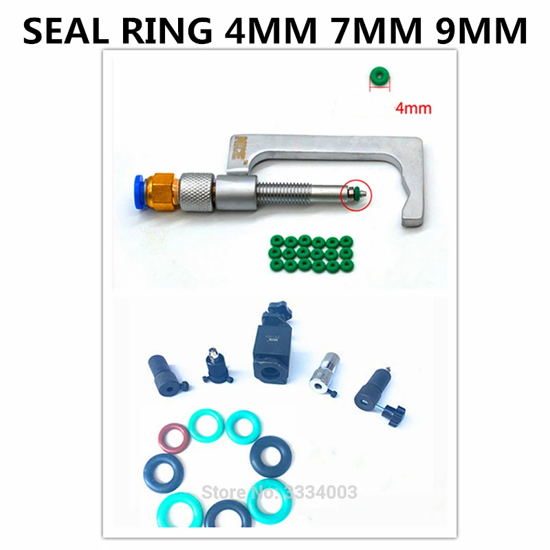 

4/7/7.5/9mm Seal Washer O Rings For Diesel Common Rail Injector Oil Collectors And Clamp Tools, 10PCS/BAG