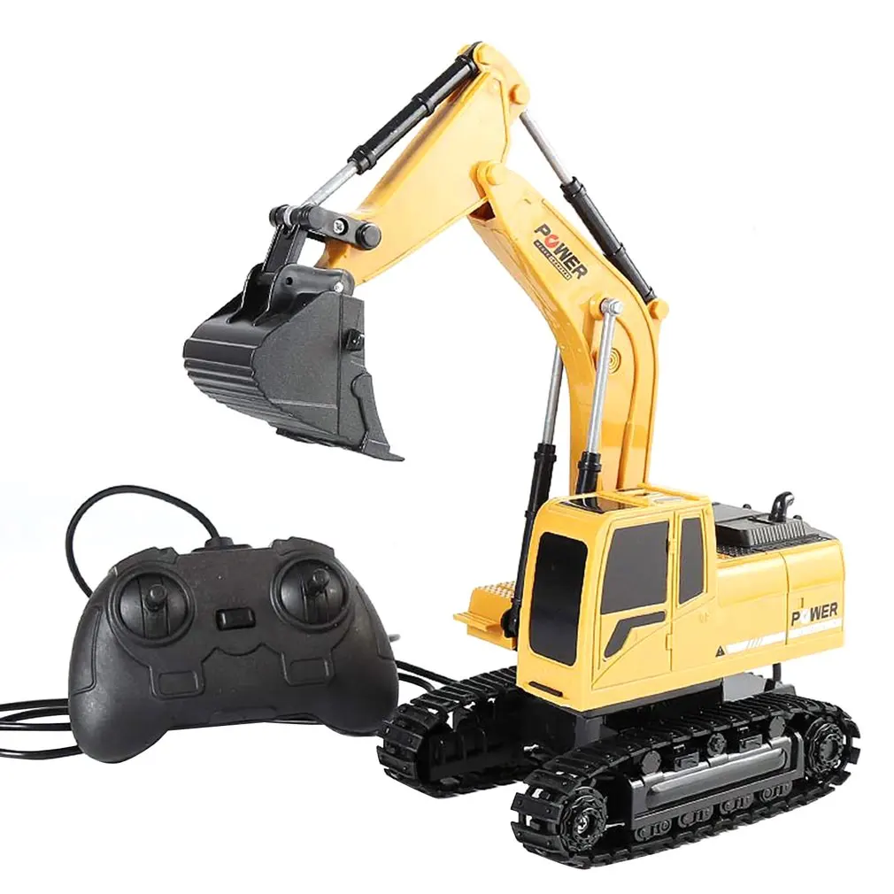 Радиоуправляемая игрушка симулятор Радиоуправляемый экскаватор автомобиль с