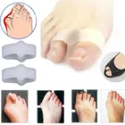 1 пара, силиконовые гелевые подушечки, выпрямители, корректор бурсита пальцев ног, защита от боли в пальцах ног, гель для педикюра, уход за ногами