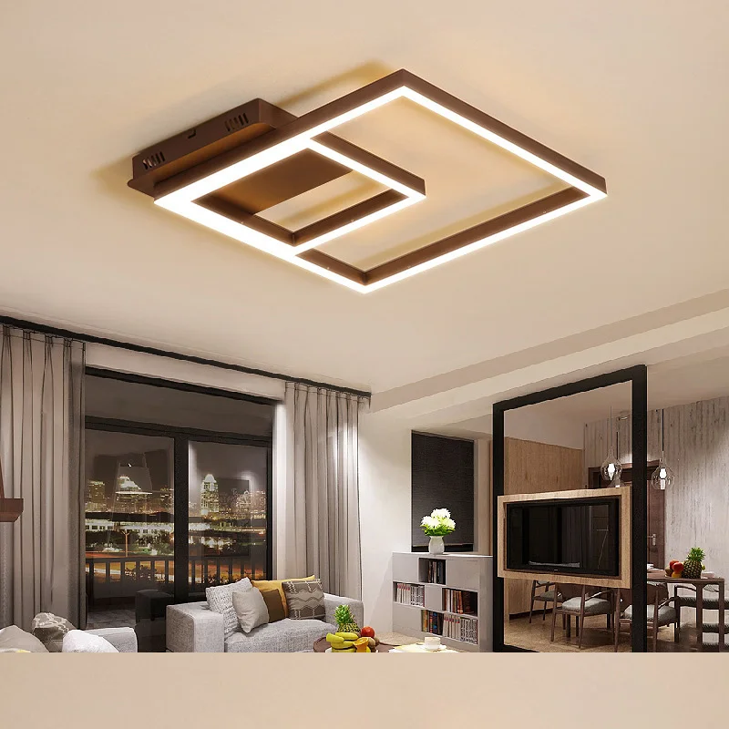 Современная светодиодная Люстра для гостиной декоративный потолочный