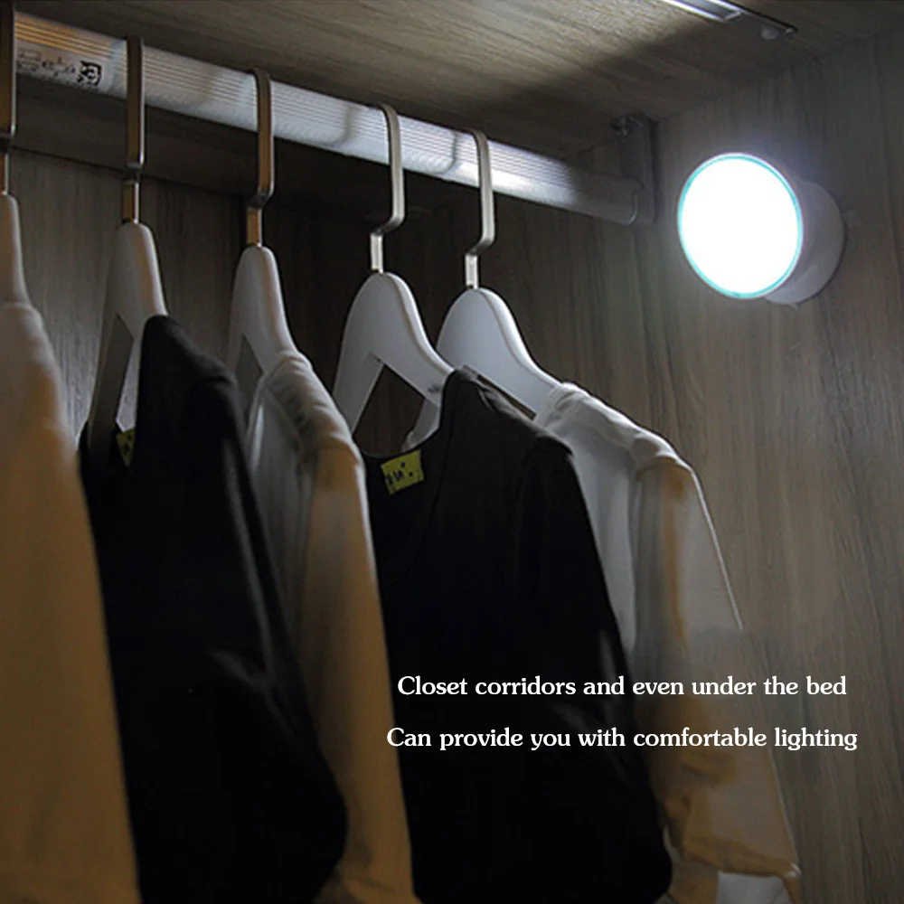 Светодиодный ночник с датчиком движения USB-зарядка светильник для туалета кухни