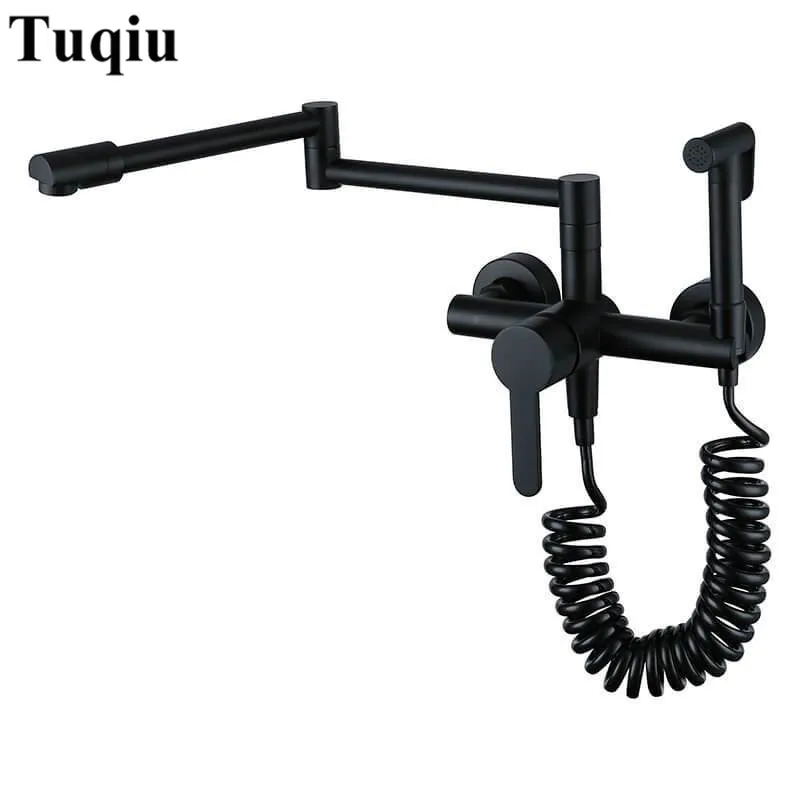 Смесители для кухонной раковины смеситель из твердой латуни горячей и холодной