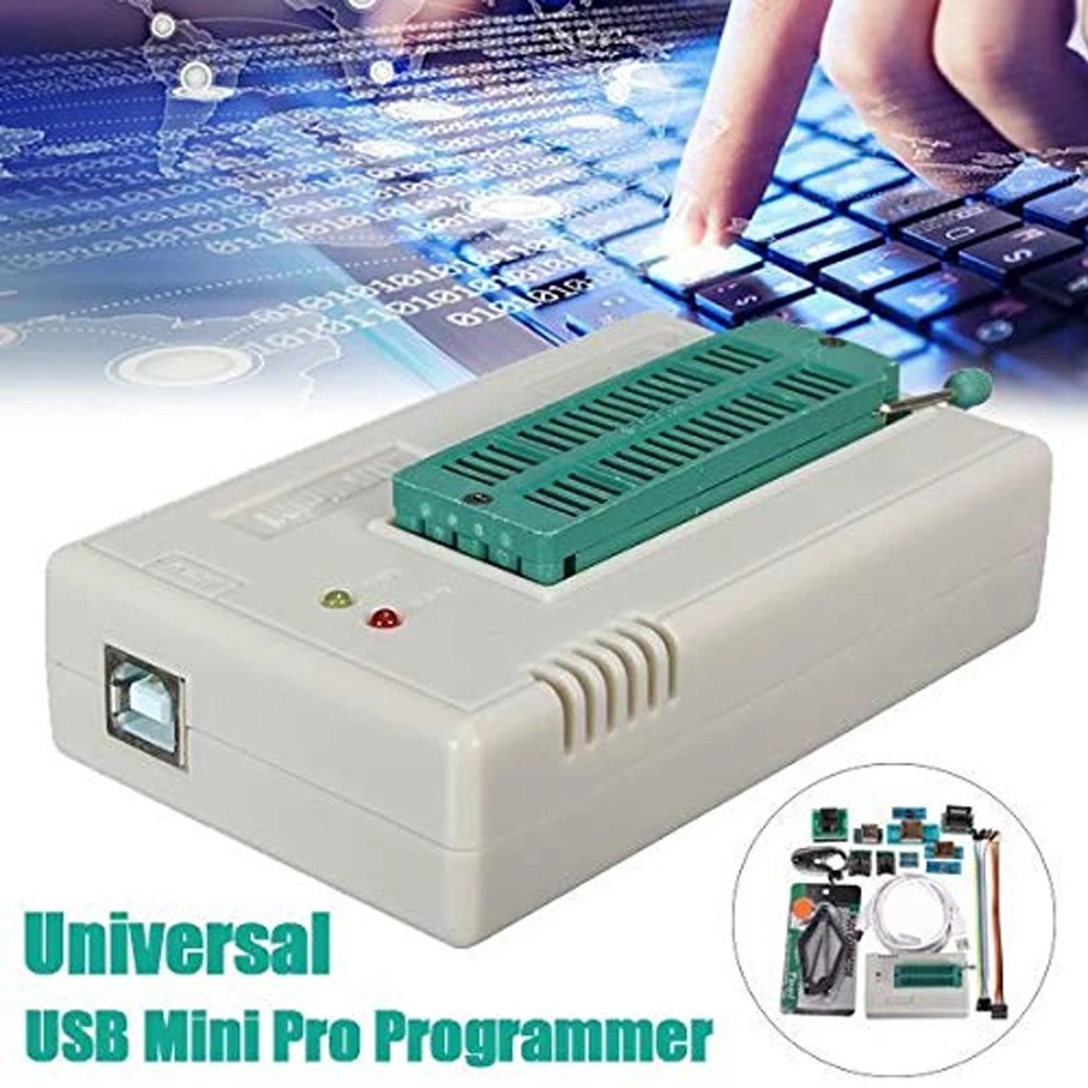 TL866II Плюс Программатор комплект биос Minipro Flash профессиональные аксессуары