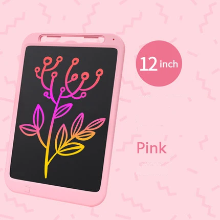 12 дюймов ЖК планшет детская рисовальная доска Электронные малыш настоящий цвет