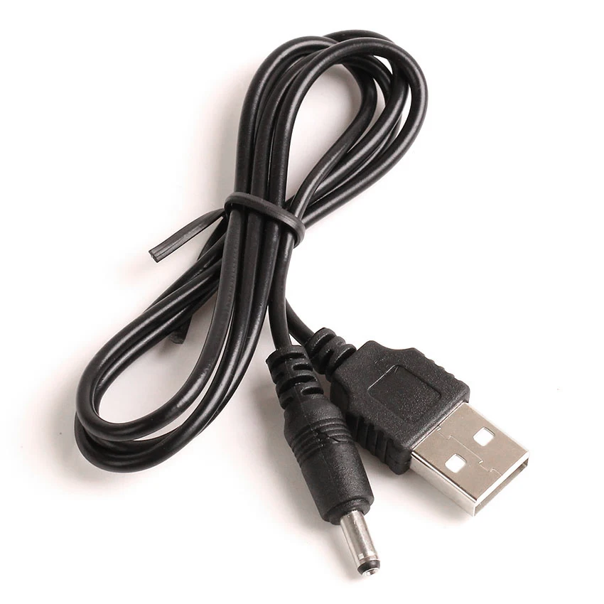 Штекер USB 3 5*1 35 штекер постоянного тока питания кабель 60 см черный для телефона 1000