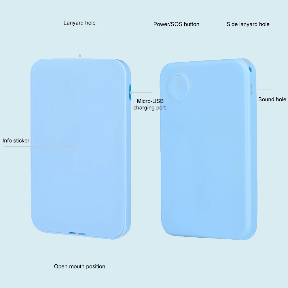 Docooler GPS трекер работник студент ID карта сумка бирка кошелек позиционирование