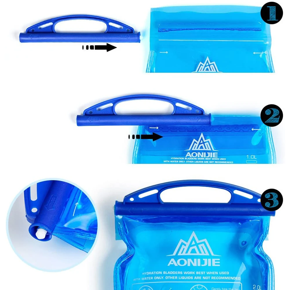 

1.5L/2L/3L Transparent Pe+eva Leak-proof Water Storage Bag Bpa-free Durable Environmentally Friendly Cycling Camping Water Tank