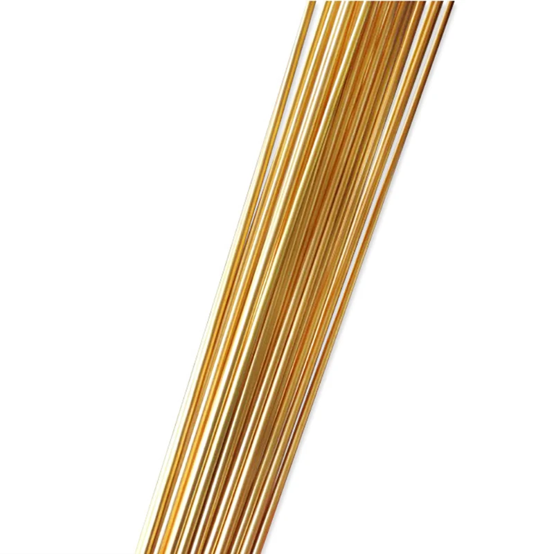 5 uds 10 Uds 20 piezas Uds de soldadura de Latón barras cables palos de alambre de 500mm de longitud de electrodo de soldadura varilla para soldadura de soldadura herramientas de reparación