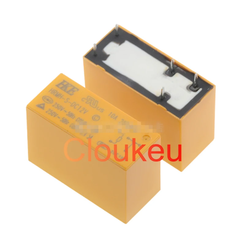 

Реле HRMH-S-DC5V 12V 24V-C 10A 5pin SMI-S