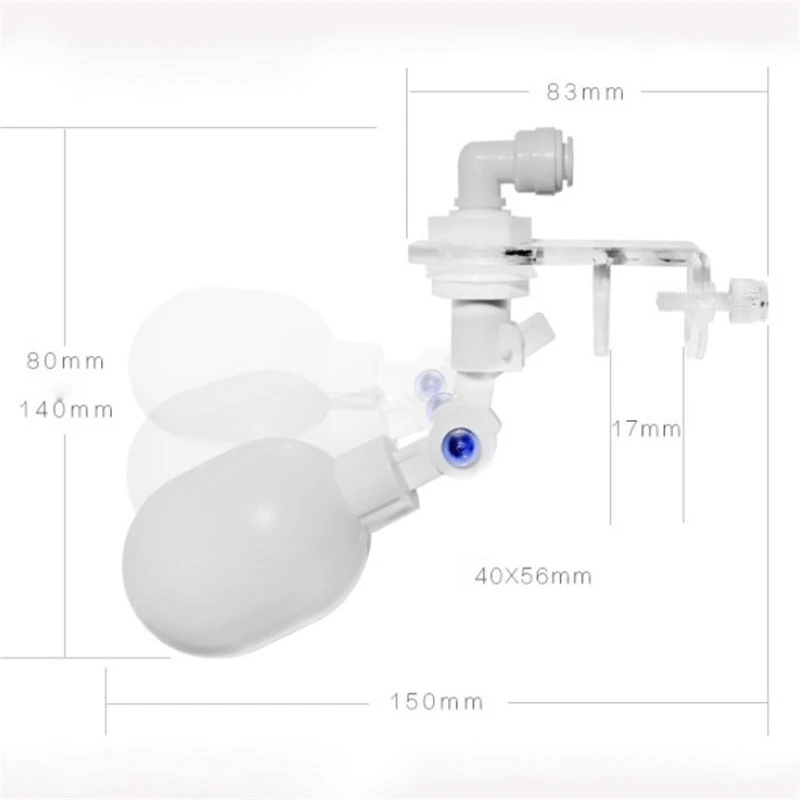 

Filler Auto-top-Off System New 1PC Mounting for Aquarium Float Valve Adjustable Auto Water Aquarium Water Filler Controller