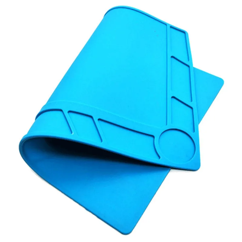 

Heat Resistant Silicone Pad Desk Mat Maintenance Platform Heat Insulation for Creative School Office Stationery School Supplies