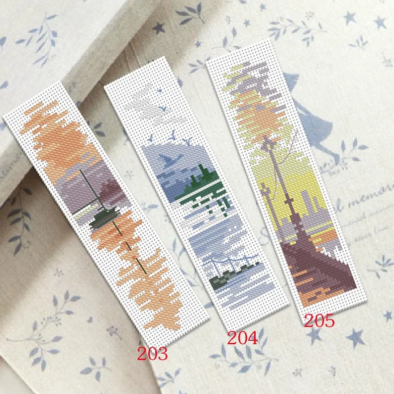 Французские нитки dmc чернильная живопись сделай сам рукоделие Стич вышивка