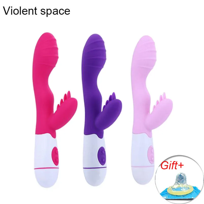 30 скоростей Двойной вибрационный фаллоимитатор волшебная палочка вибратор