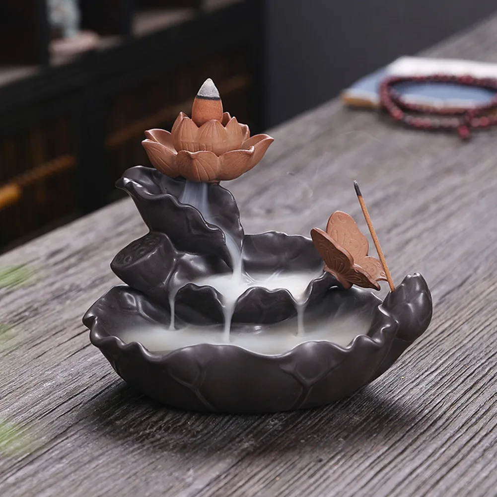 

Incense Burner Ceramic Incense Holder Backflow Ceramic Burner Incense Decoration For Home Decor