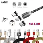 1-2 м 360  автоматическое подключение круглого магнитного зарядного устройства type CIOSMicro usb кабель для зарядки