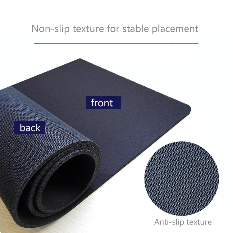 Большой коврик для мыши XGZ с изображением животного волка черный резиновый