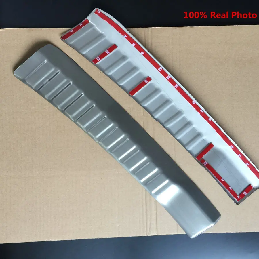 Нержавеющая сталь задняя защитная накладка на багажник порога крышка литья