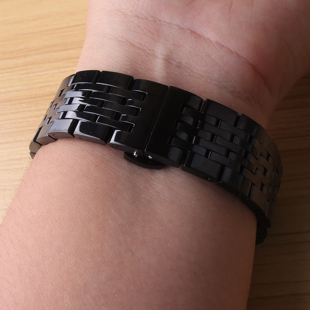 

Ремешки для часов, 14/16/18/19/20/21/22 мм, из нержавеющей стали