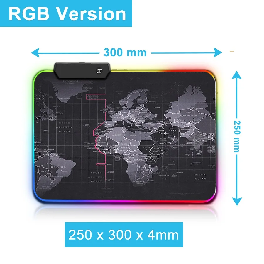 Игровой коврик для мыши большой коврик для мыши RGB компьютерный коврик для мыши геймерский коврик Mause Настольный коврик с подсветкой xxl коврик для клавиатуры с подсветкой Mauspad