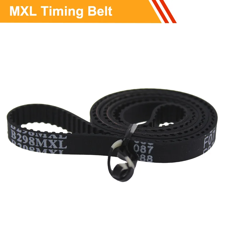 

MXL Type Closed loop Transmission Belt Length 218/220/221/240/244/248MXL Rubber Gear Belt 6/10mm Belt Width Timing Belt