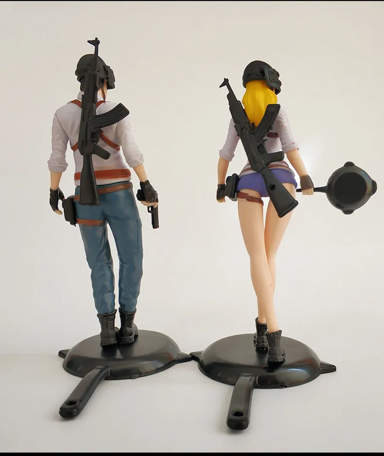 Игра Playerunknown's Battlegrounds PUBG персонаж мужской и женский модель Косплей Фигурки игрушки коллекционный подарок для фаната