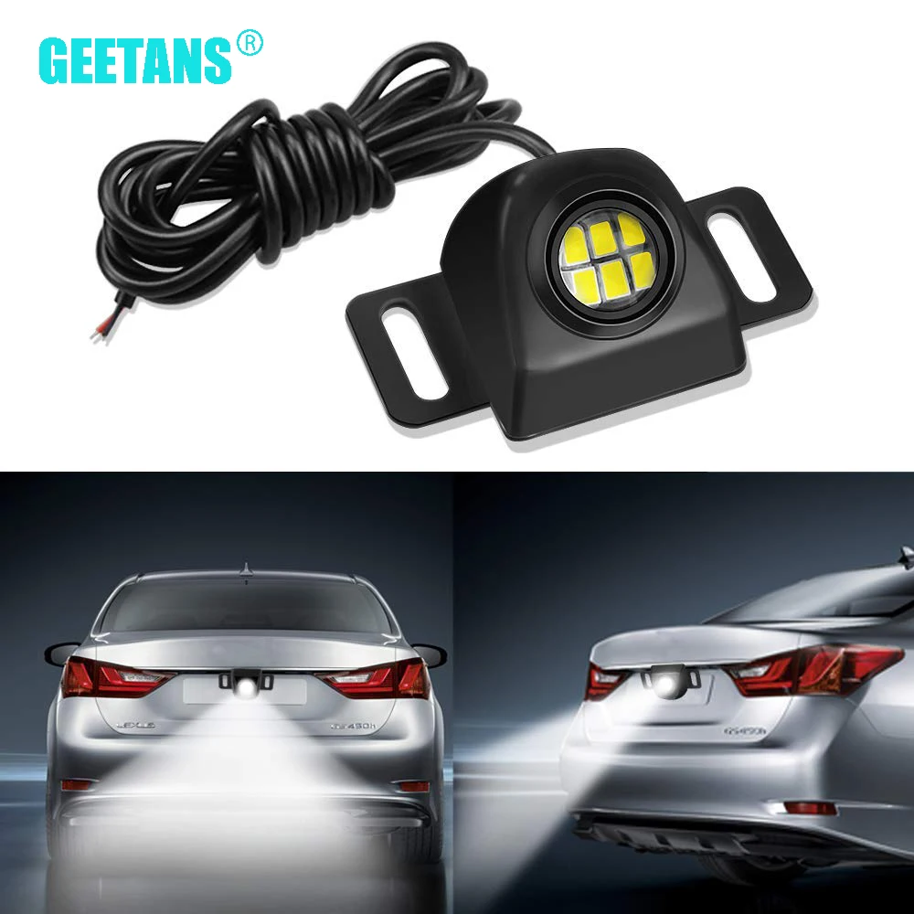 Автомобильные светодиодные фонари GEETANS Водонепроницаемые универсальные