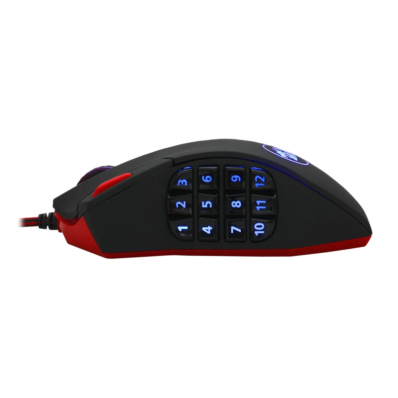 Игровая мышь Redragon проводная RGB 12400 DPI 18 программируемых кнопок | Компьютеры и офис