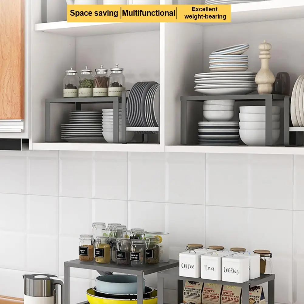 kitchen storage rack cabinet shelf organizer cabinet holders home closet organizer kitchen organizer dish rack organizer free global shipping