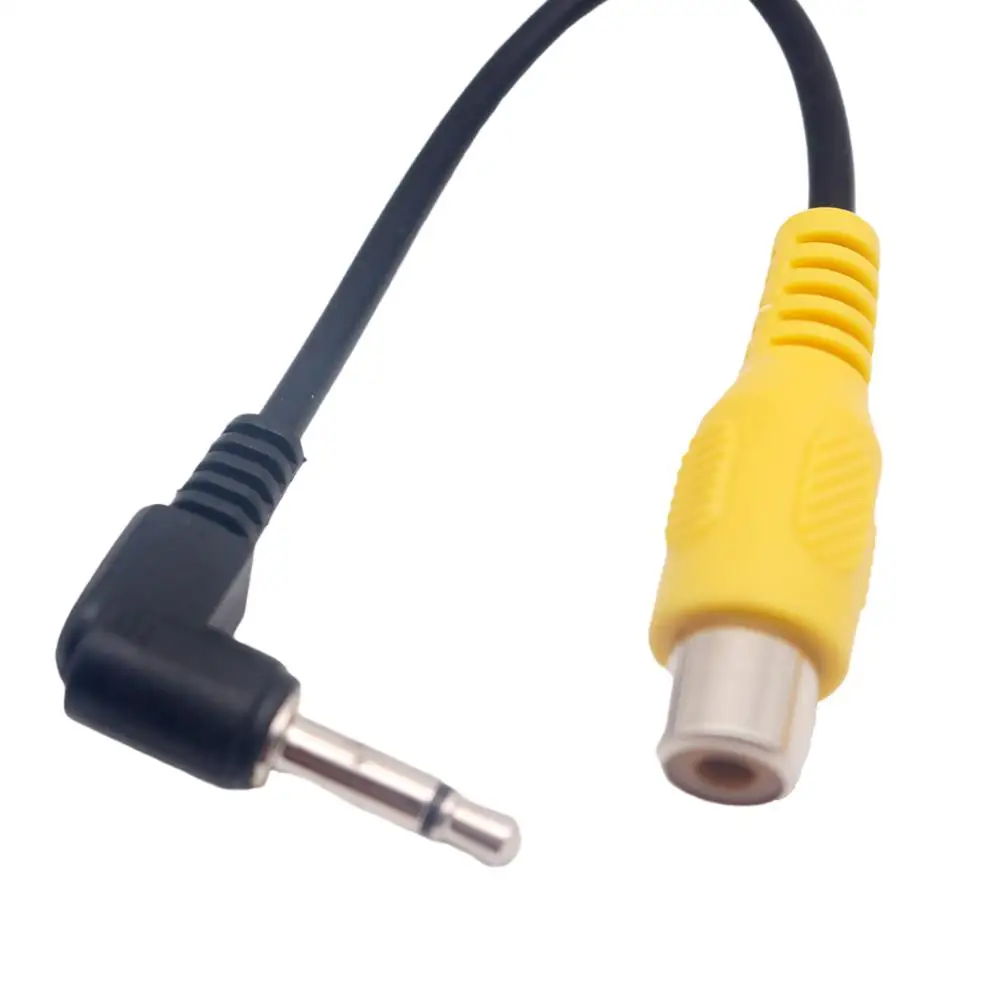 1 шт. прямоугольный переходник с моно на гнездо RCA для телефона 3 5 мм 1/8 дюйма 20 см|rca