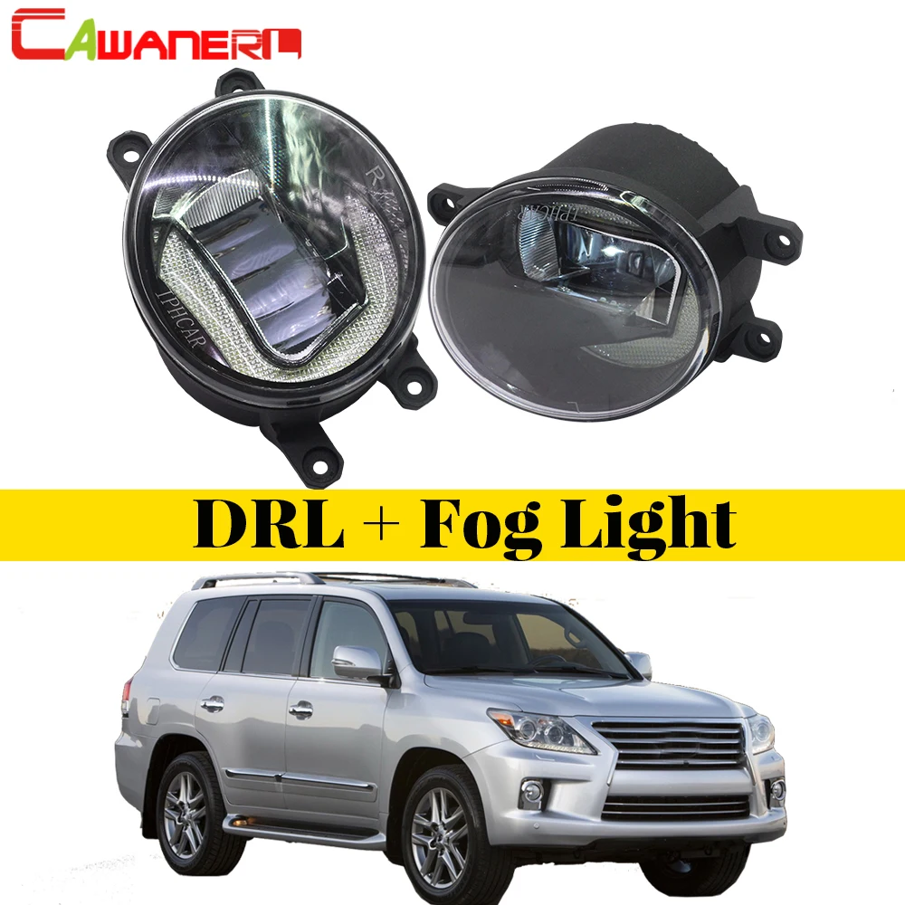 Cawanerl автомобильные аксессуары светодиодный ная лампа передние противотуманные