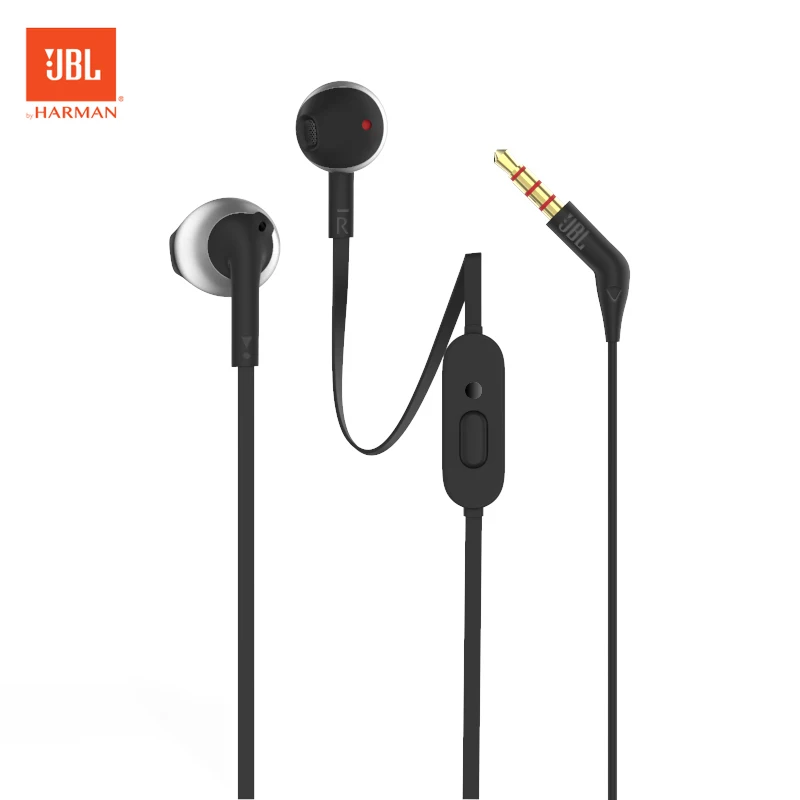 

JBL T205 in-Ear Headset Earplug Semi-in-Ear Earphone Cellphone Computer General Headphones Drive-by-Wire with Microphone