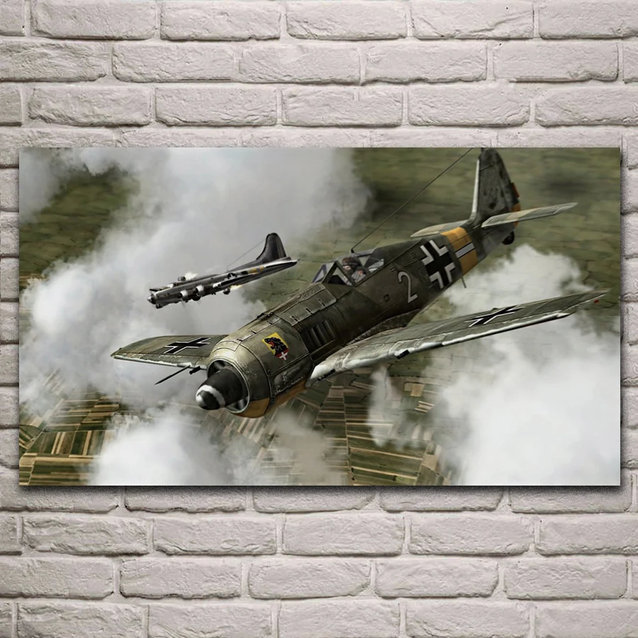 WW2 Германия самолет fw 190 фокке Вулф люфтвафф военный Декор для гостиной домашний