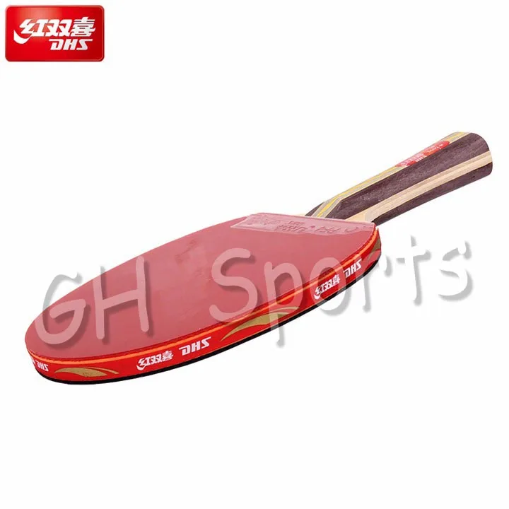 

DHS Original 3-Star Table Tennis Racket (3002, 3006) with Rubber (PF4-1, Pips-in) Ping Pong Bat