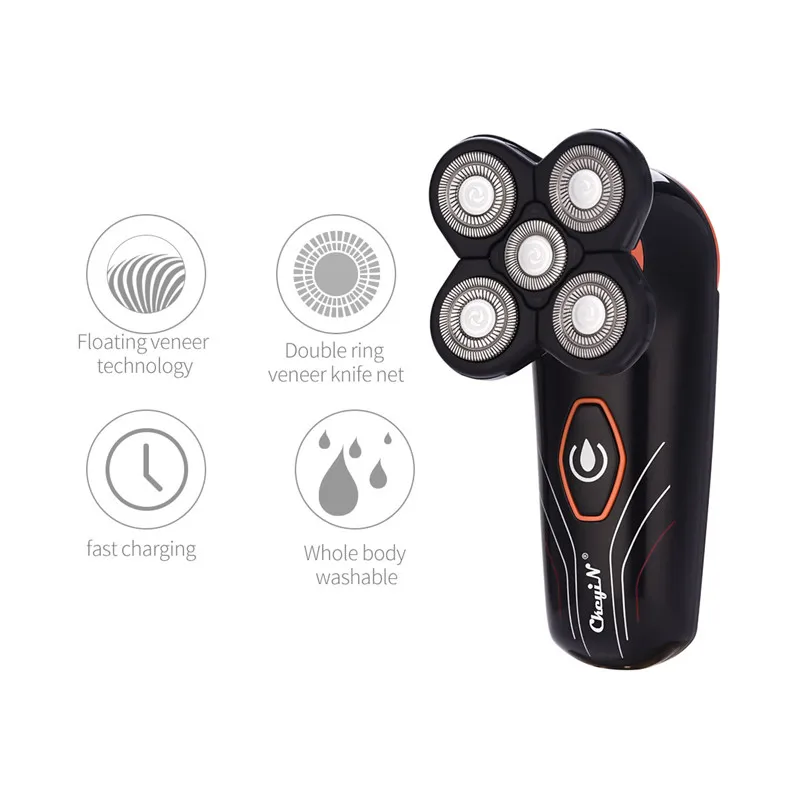 Бритва перезаряжаемая электробритва для всего тела с функциями бритье триммер