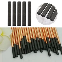 5pcs carbon rod anti oxidation accessory corrosion resistant graphite electrode cylinder rod for electronics